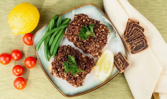 Baked Fish With Date Swirl Crust