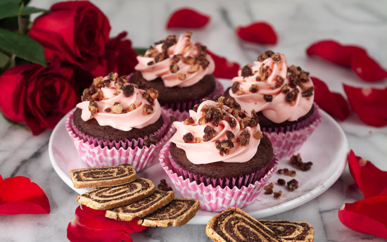 Devil's Food Date Cupcakes