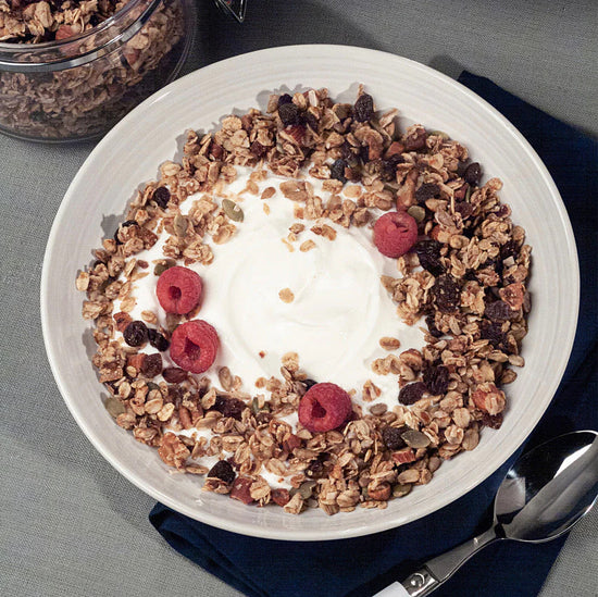 Cinnamon Date Swirls Granola