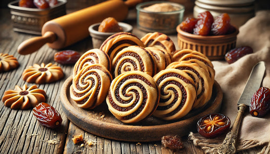 Old-Fashioned Date Pinwheel Cookies
