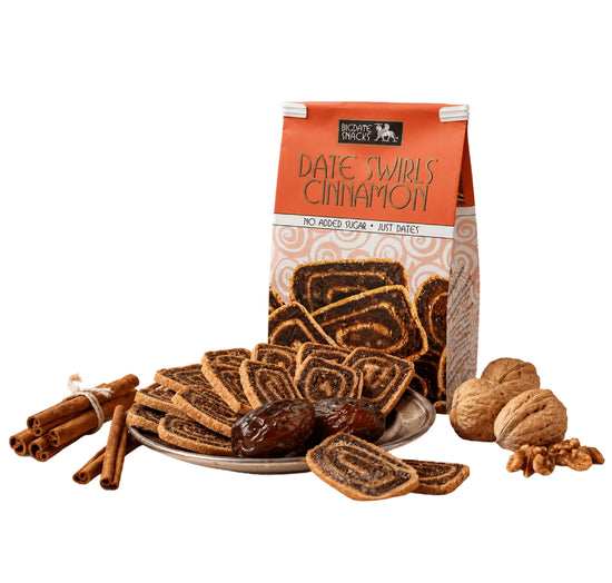 Vegan Cinnamon Date Swirls - Darious Snack Co